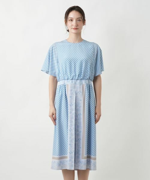 Leilian / レリアン ドレス | 【店舗人気】スカーフ柄ワンピ−ス | 詳細7