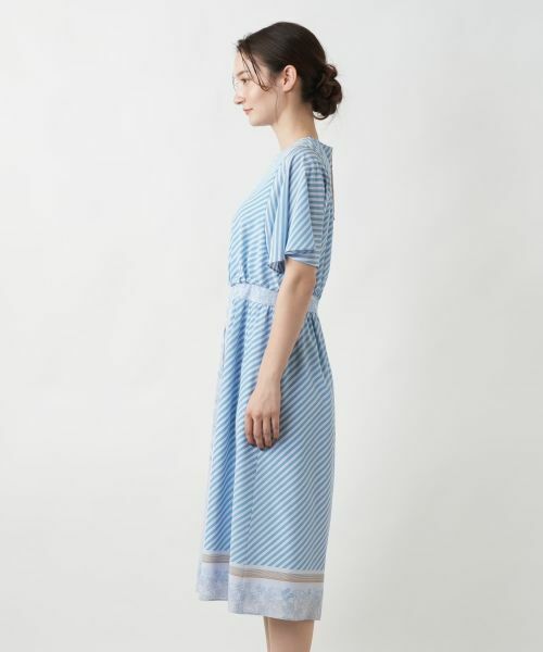 Leilian / レリアン ドレス | 【店舗人気】スカーフ柄ワンピ−ス | 詳細8