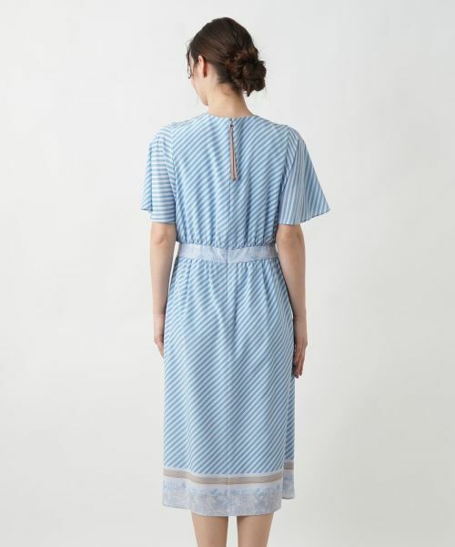 Leilian / レリアン ドレス | 【店舗人気】スカーフ柄ワンピ−ス | 詳細9