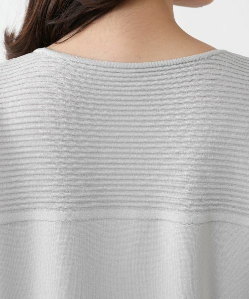 Leilian / レリアン ドレス | 切替ニットワンピース | 詳細11