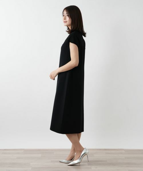 Leilian / レリアン ドレス | 切替ニットワンピース | 詳細2