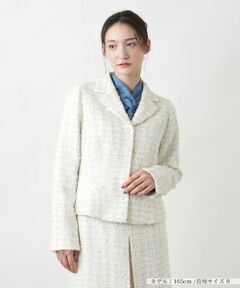 Leilian / レリアン テーラードジャケット | ツイードジャケット