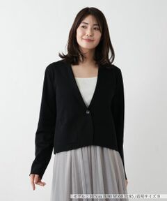 Leilian / レリアン テーラードジャケット | ニットジャケット