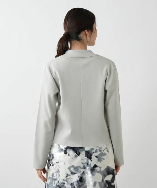 Leilian / レリアン テーラードジャケット | ニットジャケット | 詳細9