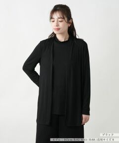 Leilian / レリアン シャツ・ブラウス | トッパーカーディガン【Leilian WHITE LABEL】