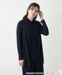 Leilian / レリアン シャツ・ブラウス | トッパーカーディガン【Leilian WHITE LABEL】