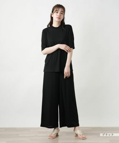 Leilian / レリアン カットソー | ハイネックカットソー【Leilian WHITE LABEL】 | 詳細1