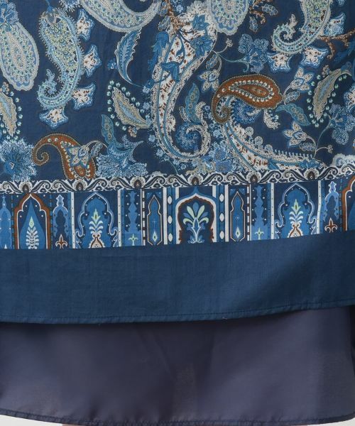 Leilian / レリアン ドレス | ペイズリーフレアワンピース | 詳細15