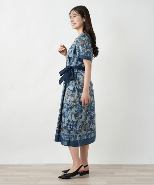 Leilian / レリアン ドレス | ペイズリーフレアワンピース | 詳細2