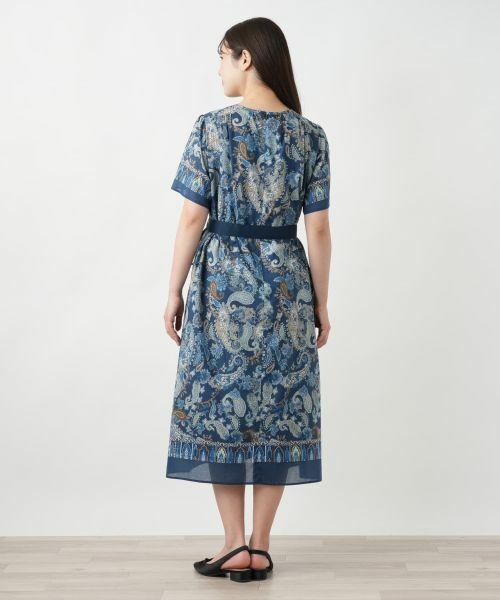 Leilian / レリアン ドレス | ペイズリーフレアワンピース | 詳細3
