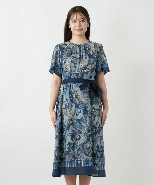 Leilian / レリアン ドレス | ペイズリーフレアワンピース | 詳細5
