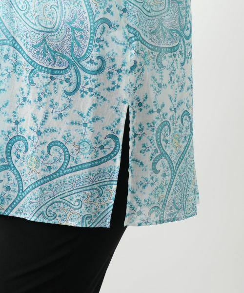 Leilian / レリアン シャツ・ブラウス | ペイズリーブラウス【ERICA】 | 詳細10