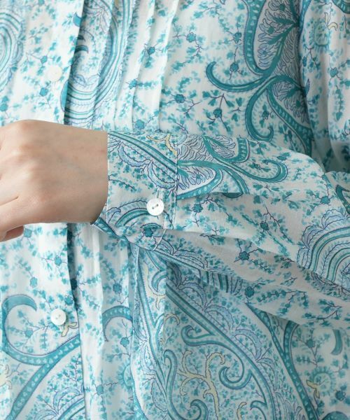 Leilian / レリアン シャツ・ブラウス | ペイズリーブラウス【ERICA】 | 詳細11