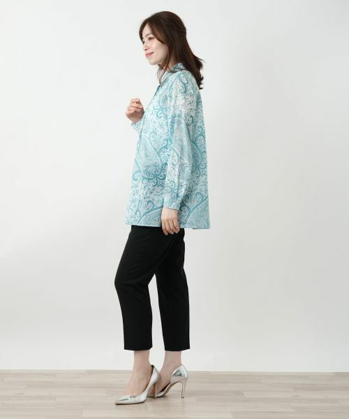 Leilian / レリアン シャツ・ブラウス | ペイズリーブラウス【ERICA】 | 詳細2