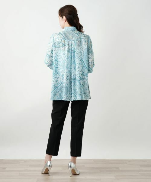 Leilian / レリアン シャツ・ブラウス | ペイズリーブラウス【ERICA】 | 詳細3