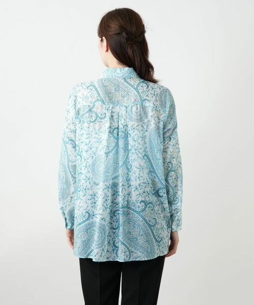 Leilian / レリアン シャツ・ブラウス | ペイズリーブラウス【ERICA】 | 詳細6