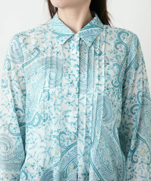 Leilian / レリアン シャツ・ブラウス | ペイズリーブラウス【ERICA】 | 詳細7