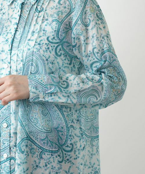Leilian / レリアン シャツ・ブラウス | ペイズリーブラウス【ERICA】 | 詳細9