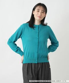 Leilian / レリアン カーディガン・ボレロ | クルーネックカーディガン