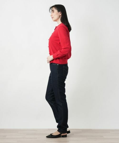 Leilian / レリアン カーディガン・ボレロ | クルーネックカーディガン | 詳細5