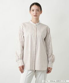 Leilian / レリアン シャツ・ブラウス | 【店舗人気】ストライプブラウス