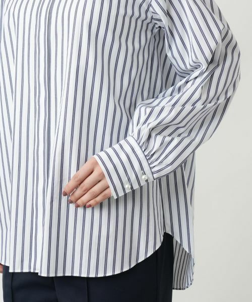 Leilian / レリアン シャツ・ブラウス | 【店舗人気】ストライプブラウス | 詳細13