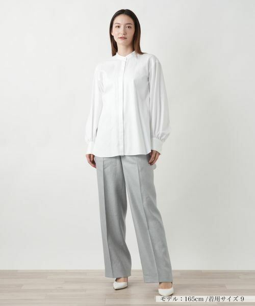 Leilian / レリアン シャツ・ブラウス | ストライプ柄ブラウス | 詳細1