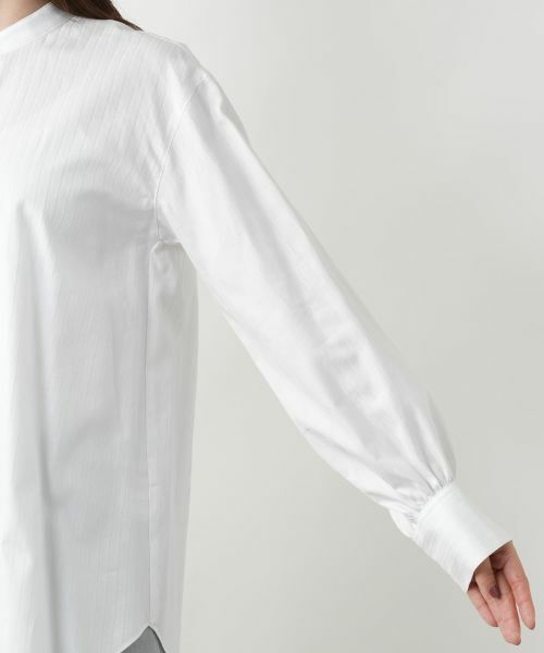 Leilian / レリアン シャツ・ブラウス | ストライプ柄ブラウス | 詳細9