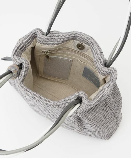 Leilian / レリアン ハンドバッグ | 異素材ミックストート | 詳細3