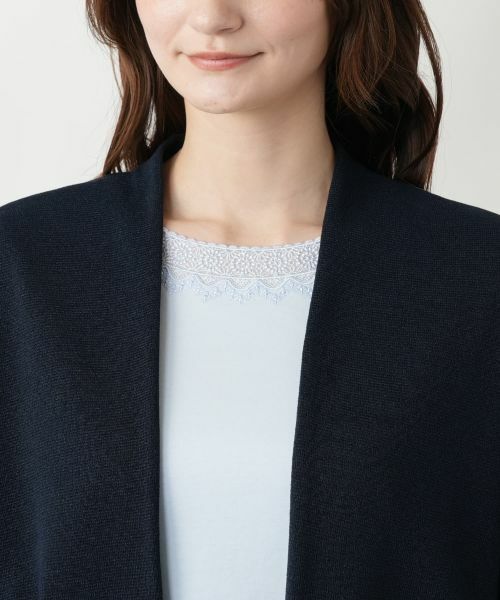 Leilian / レリアン カーディガン・ボレロ | ドルマンカーディガン【ROCHAS Premiere】 | 詳細10