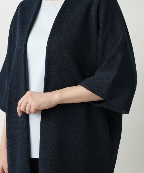 Leilian / レリアン カーディガン・ボレロ | ドルマンカーディガン【ROCHAS Premiere】 | 詳細13