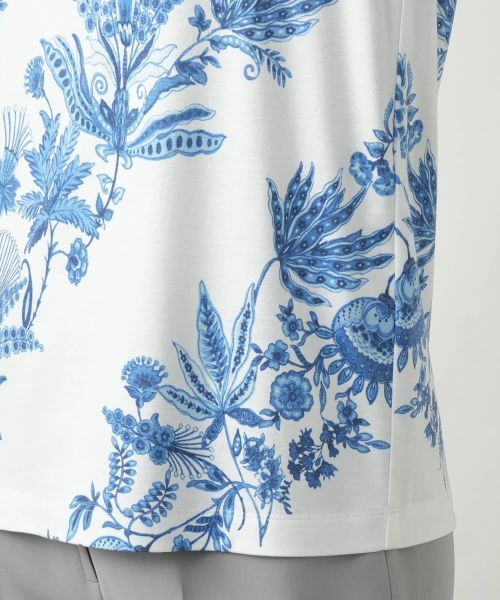 Leilian / レリアン Tシャツ | プリントTシャツ【ROCHAS Premiere】 | 詳細13