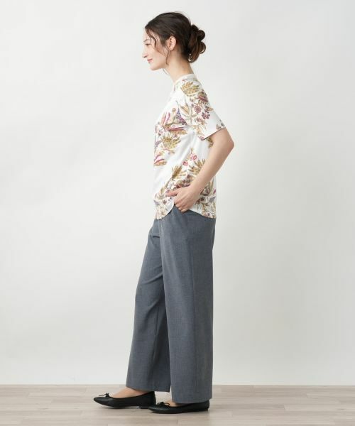 Leilian / レリアン Tシャツ | プリントTシャツ【ROCHAS Premiere】 | 詳細2