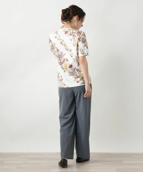 Leilian / レリアン Tシャツ | プリントTシャツ【ROCHAS Premiere】 | 詳細3