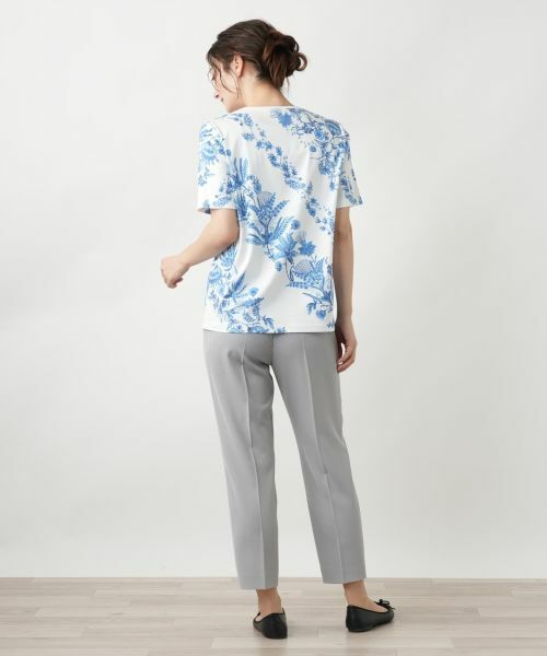 Leilian / レリアン Tシャツ | プリントTシャツ【ROCHAS Premiere】 | 詳細6