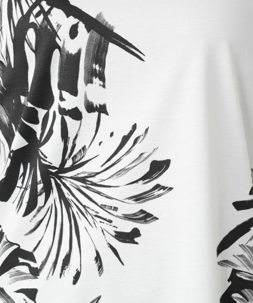 Leilian / レリアン Tシャツ | プリントTシャツ【ROCHAS Premiere】 | 詳細11