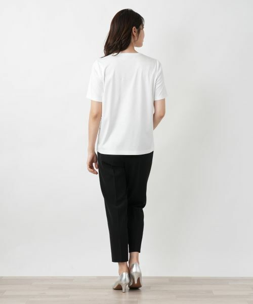 Leilian / レリアン Tシャツ | プリントTシャツ【ROCHAS Premiere】 | 詳細3