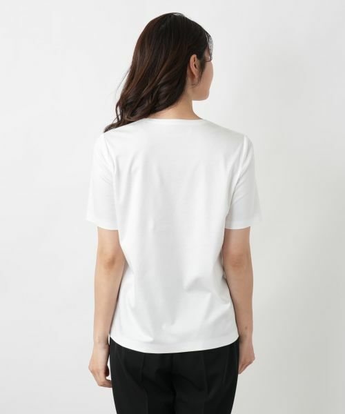 Leilian / レリアン Tシャツ | プリントTシャツ【ROCHAS Premiere】 | 詳細6