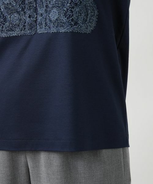 Leilian / レリアン カットソー | 刺繍カットソー【ROCHAS Premiere】 | 詳細11