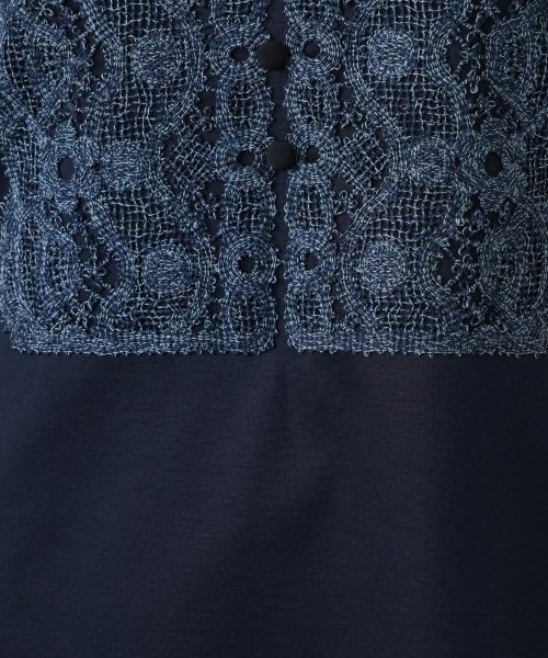 Leilian / レリアン カットソー | 刺繍カットソー【ROCHAS Premiere】 | 詳細13