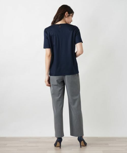 Leilian / レリアン カットソー | 刺繍カットソー【ROCHAS Premiere】 | 詳細3