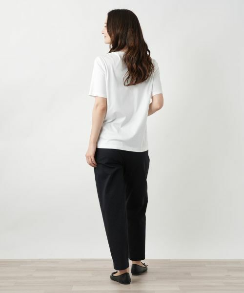 ROCHAS premiere  レリアン　半袖カットソー　定価24150 プリントカットソー【ROCHAS Premiere