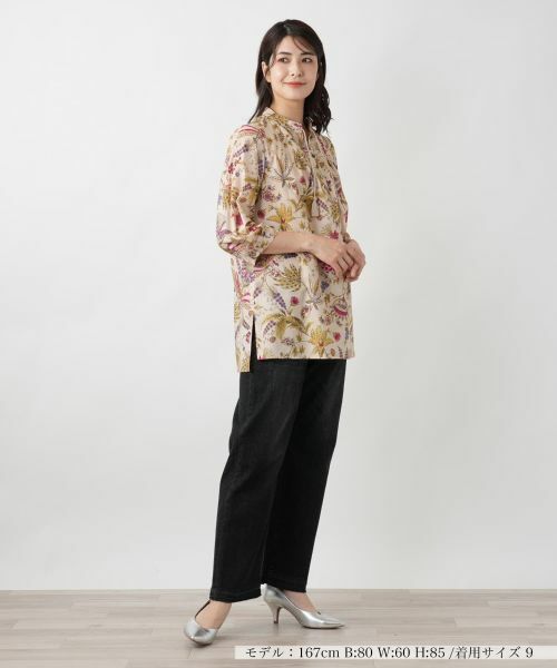 Leilian / レリアン シャツ・ブラウス | プリントブラウス【ROCHAS Premiere】 | 詳細1