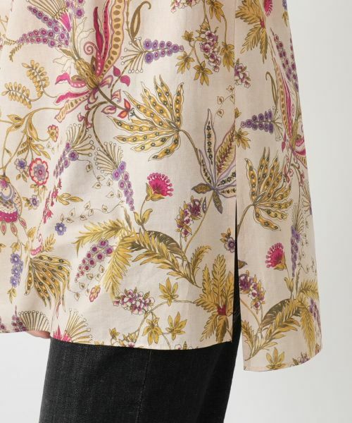 Leilian / レリアン シャツ・ブラウス | プリントブラウス【ROCHAS Premiere】 | 詳細11