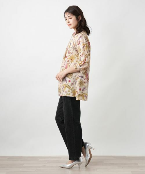 Leilian / レリアン シャツ・ブラウス | プリントブラウス【ROCHAS Premiere】 | 詳細2