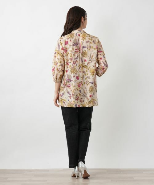 Leilian / レリアン シャツ・ブラウス | プリントブラウス【ROCHAS Premiere】 | 詳細3