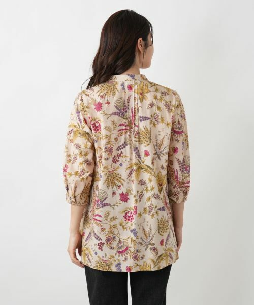 Leilian / レリアン シャツ・ブラウス | プリントブラウス【ROCHAS Premiere】 | 詳細6
