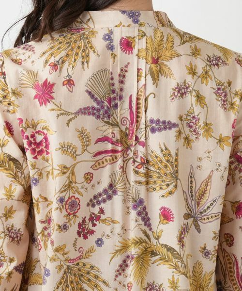 Leilian / レリアン シャツ・ブラウス | プリントブラウス【ROCHAS Premiere】 | 詳細8