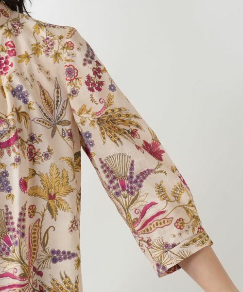 Leilian / レリアン シャツ・ブラウス | プリントブラウス【ROCHAS Premiere】 | 詳細9