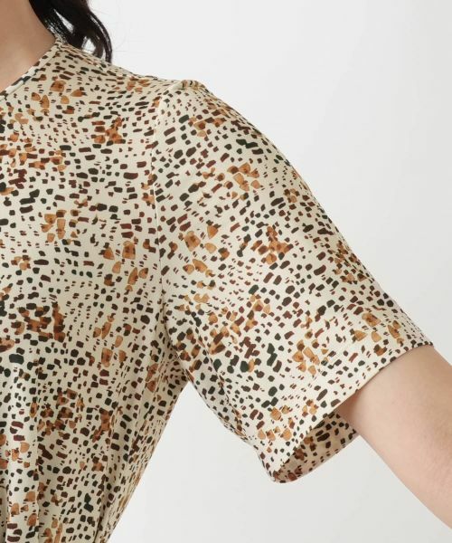 Leilian / レリアン ドレス | プリントフレアワンピース【ROCHAS Premiere】 | 詳細10